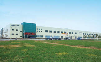 JA Solar’s manufacturing base in Fengxian (China) was established